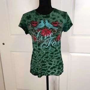 Crash and Burn womens t-shirt size M